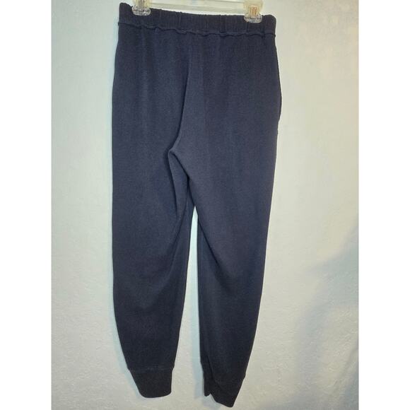 Abercrombie and Fitch Womens Medium Pants Joggers Sweatpants Fleece Navy Blue - Picture 3 of 13